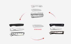 interchange knife sysem