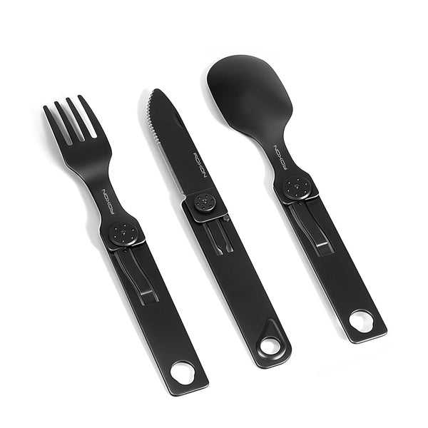 C1S 3-in-1 Folding Cutlery Travel Set - ROXON
