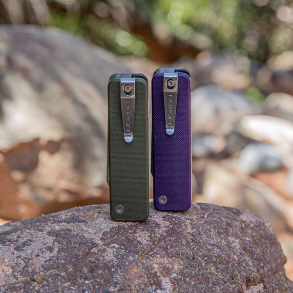 Flex Companion multitool purple and green