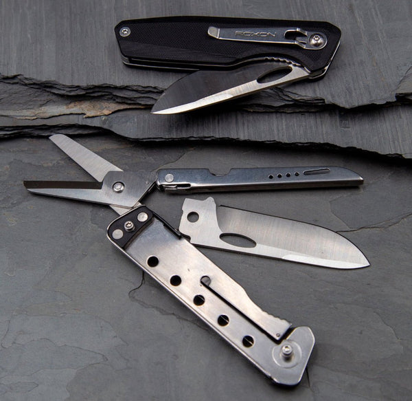 knife scissors and knife modular blade system