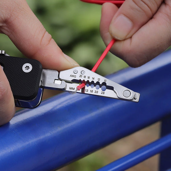 Wire Stripper - Short, 2 Slots - ROXON