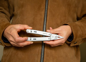 pliers in hand