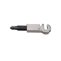 1/4" Bit Adapter- Short, 4 slots