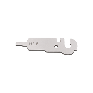 2.5mm Hex Wrench - Short, 1 slot - ROXON INC.