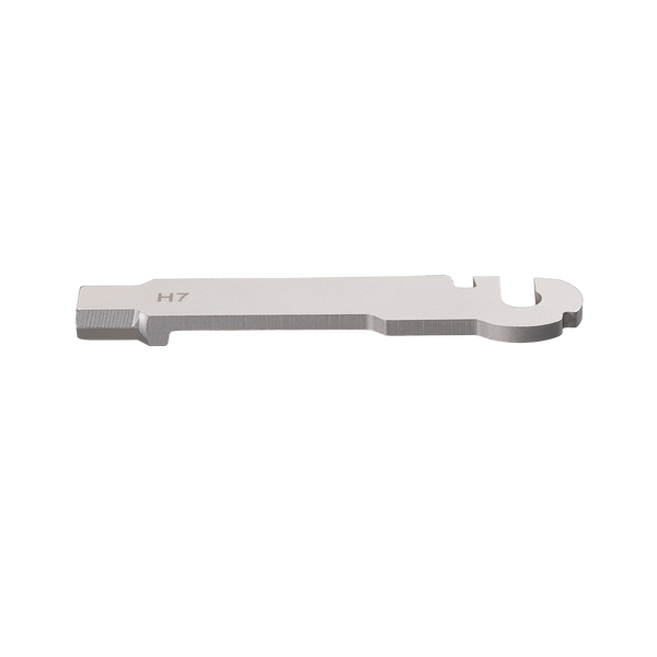 7mm Hex Wrench- Long, 2 slots