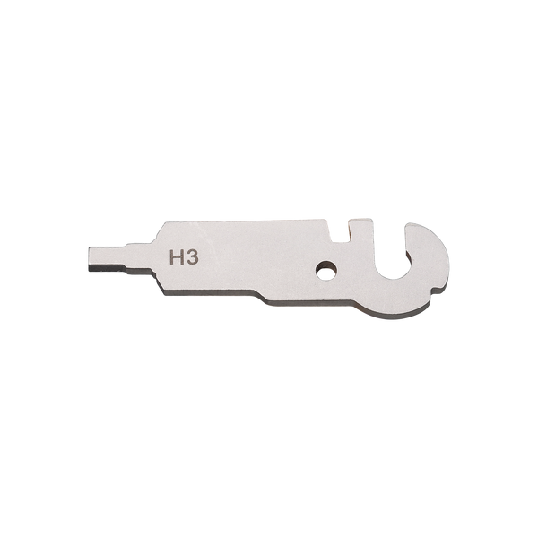 3mm Hex Wrench- short, 1 slot