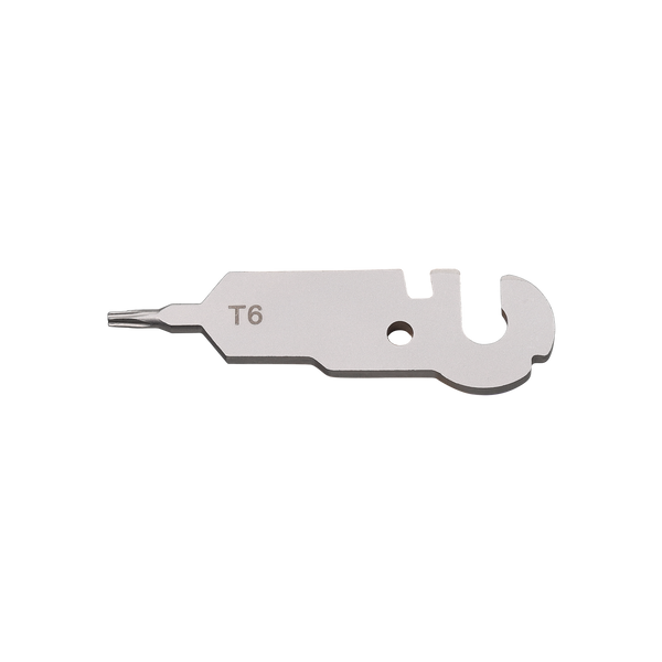 T6 Torx Wrench- Short, 1 slot