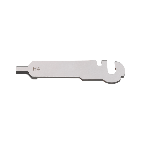 4mm Hex Wrench- short, 2 slots