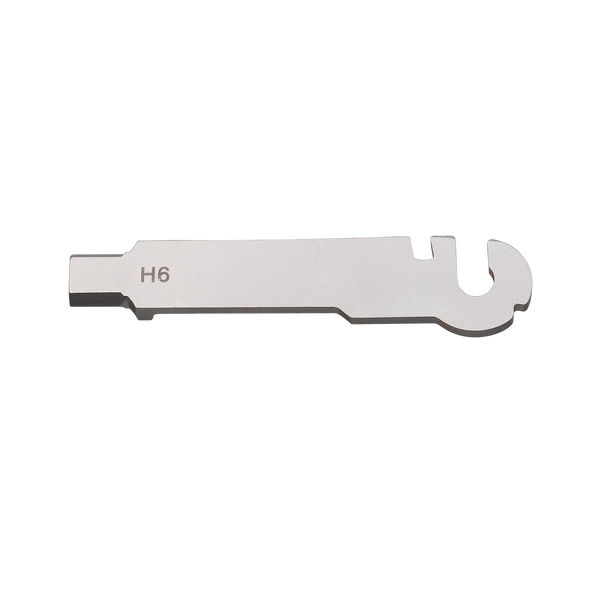 6mm Hex Wrench- Short, 2 slots