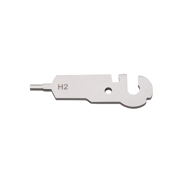 2mm Hex Wrench- short, 1 slot