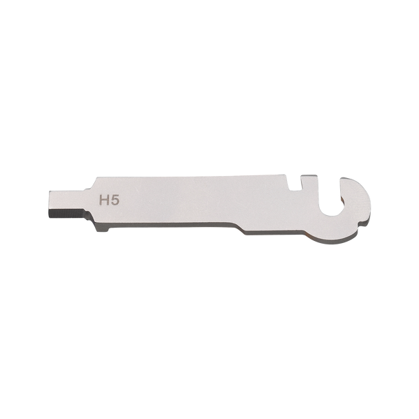 5mm Hex Wrench- Short, 2 slots