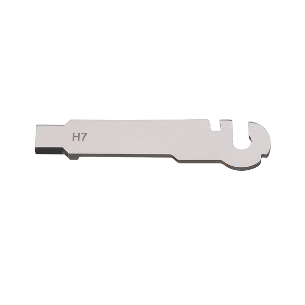 7mm Hex Wrench- Long, 2 slots