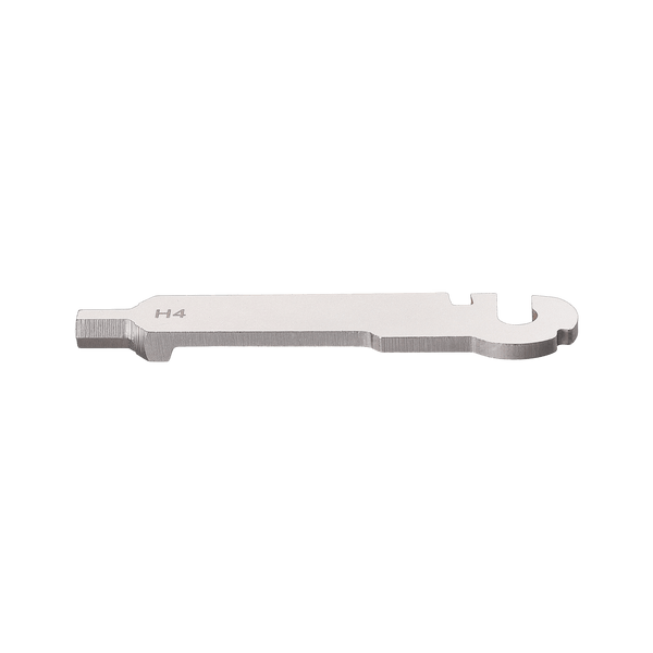 4mm Hex Wrench - short, 2 slots - ROXON INC.