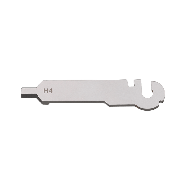 4mm Hex Wrench - short, 2 slots - ROXON INC.