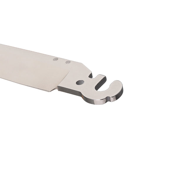 D2 Knife Blade for Left Hand- Long, 1 slot