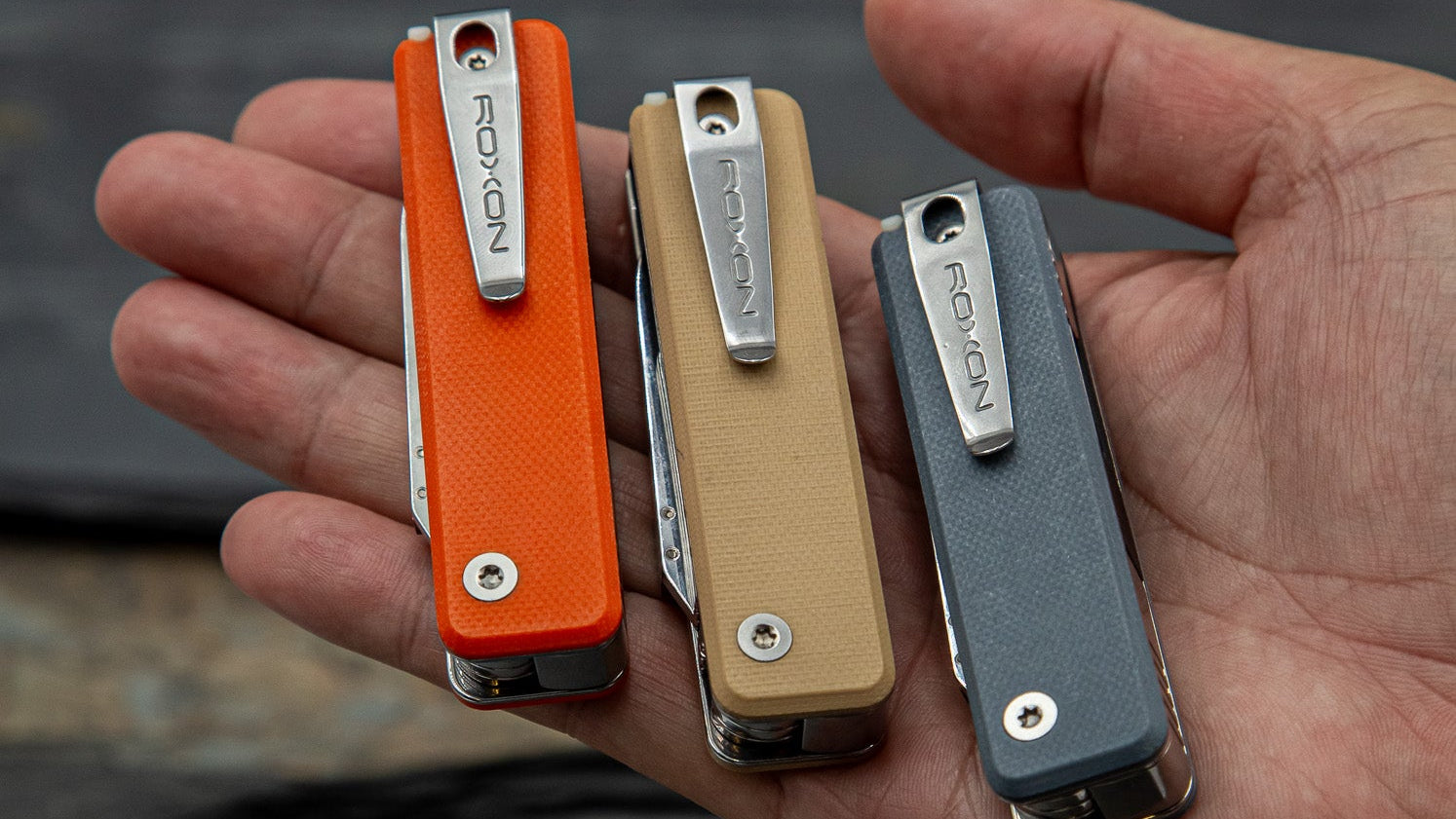 Top Rox Tools Mini Multi-tools for Camping & Everyday Use | Roxon Tools – ROXON