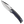 Folding knife with a blue handle on a white background
