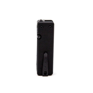 Black closed multi-tool Roxon branding on a white background