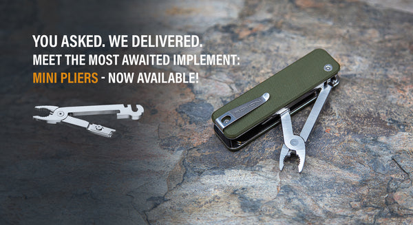 The most awaited implement for Flex Companion Mini pliers  is finally here!