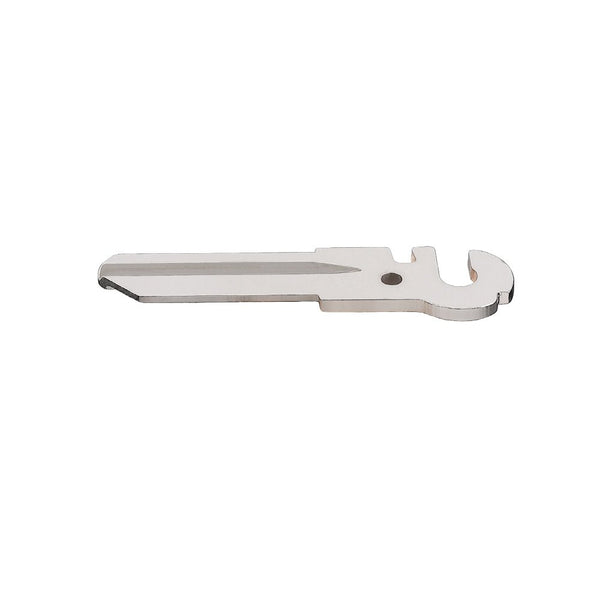 Metal wrench on a white background