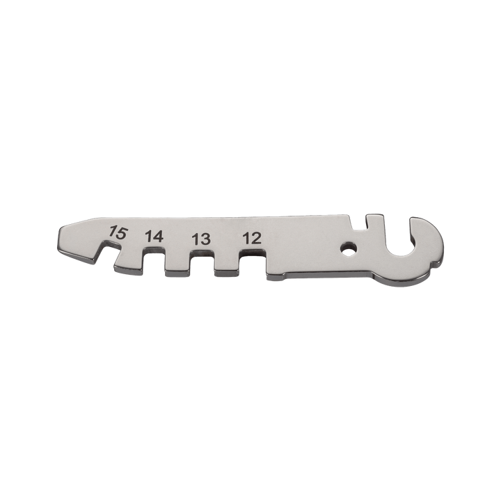 Spoke Wrench & Screwdriver - Short, 1 slot - ROXON INC.