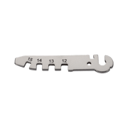 Spoke Wrench & Screwdriver - Short, 1 slot - ROXON INC.