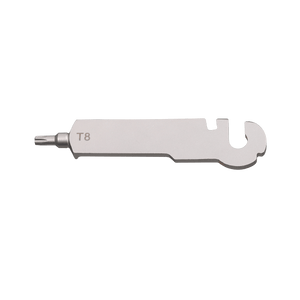 T8 Torx Wrench - Short, 2 slot - ROXON INC.