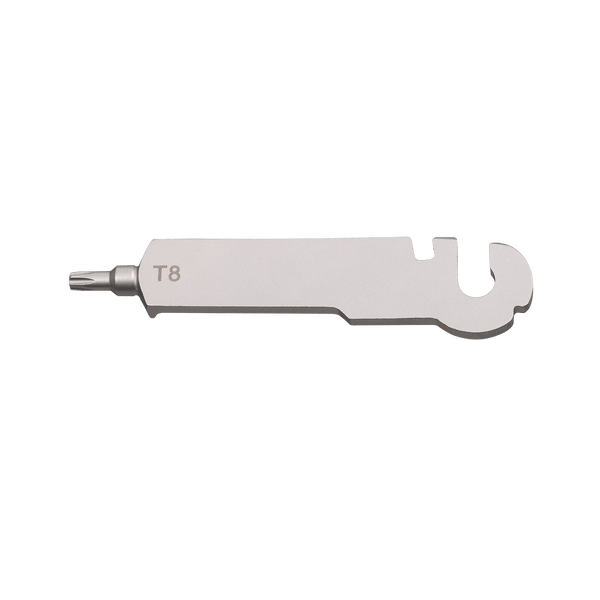 T8 Torx Wrench - Short, 2 slot - ROXON INC.